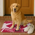 personalized-ball-state-cardinals-football-crest-red-black-doormat-best-selling.webp