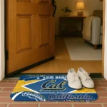 personalized-california-golden-bears-football-crest-blue-black-doormat-best-selling.webp