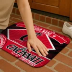 personalized-cincinnati-bearcats-football-crest-red-black-doormat-best-selling.webp