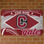 personalized-colgate-raiders-football-crest-maroon-black-doormat-best-selling.webp