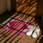 personalized-houston-cougars-football-crest-red-black-doormat-best-selling.webp