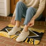 personalized-kennesaw-state-owls-football-crest-gold-black-doormat-best-selling.webp
