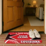 personalized-louisiana-ragin-cajuns-football-crest-red-black-doormat-best-selling.webp