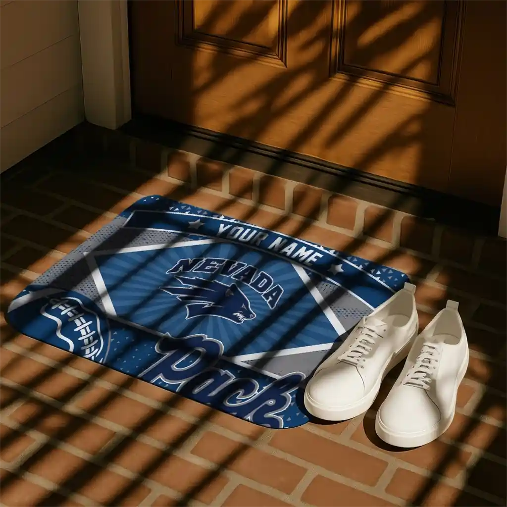 personalized-nevada-wolf-pack-football-crest-blue-black-doormat-trendy.webp