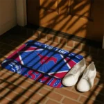 personalized-smu-mustangs-football-crest-blue-black-doormat-best-selling.webp