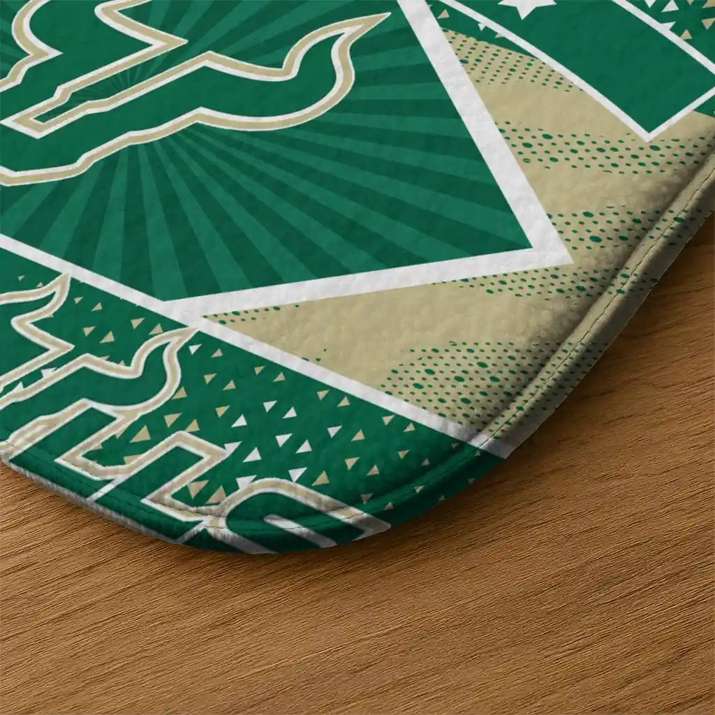 personalized-south-florida-bulls-football-crest-green-black-doormat-latest-model.webp
