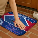 personalized-tulsa-golden-hurricane-football-crest-blue-black-doormat-best-selling.webp