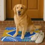 personalized-ucla-bruins-football-crest-blue-black-doormat-best-selling.webp