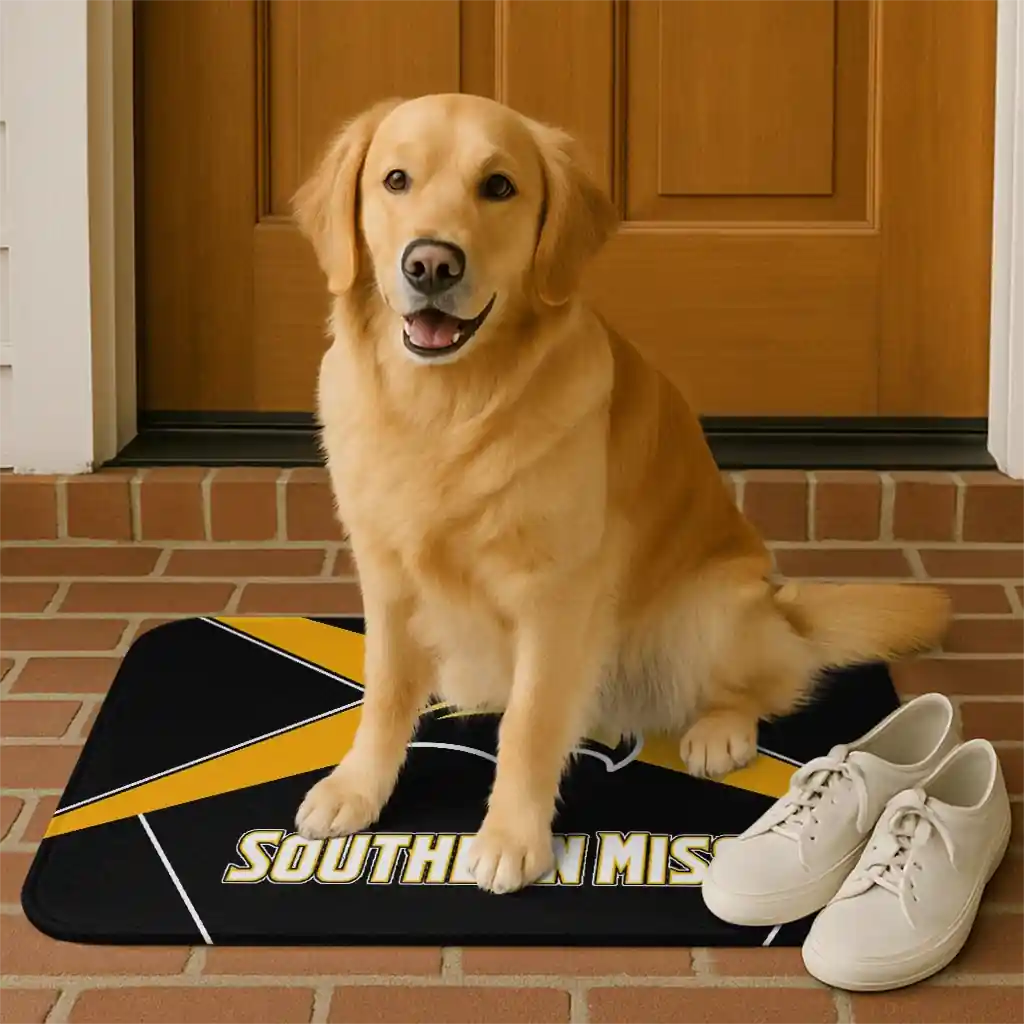 southern-miss-golden-eagles-techno-camo-black-doormat-high-quality.webp