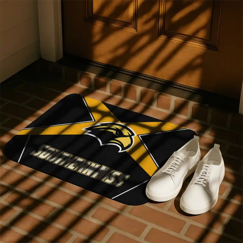 southern-miss-golden-eagles-techno-camo-black-doormat-trendy.webp