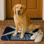 uconn-huskies-techno-camo-blue-black-doormat-best-selling.webp