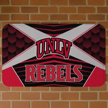 UNLV Rebels Techno Camo Red Black Doormat