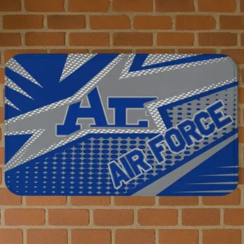Air Force Falcons Sharp Flash Blue Doormat