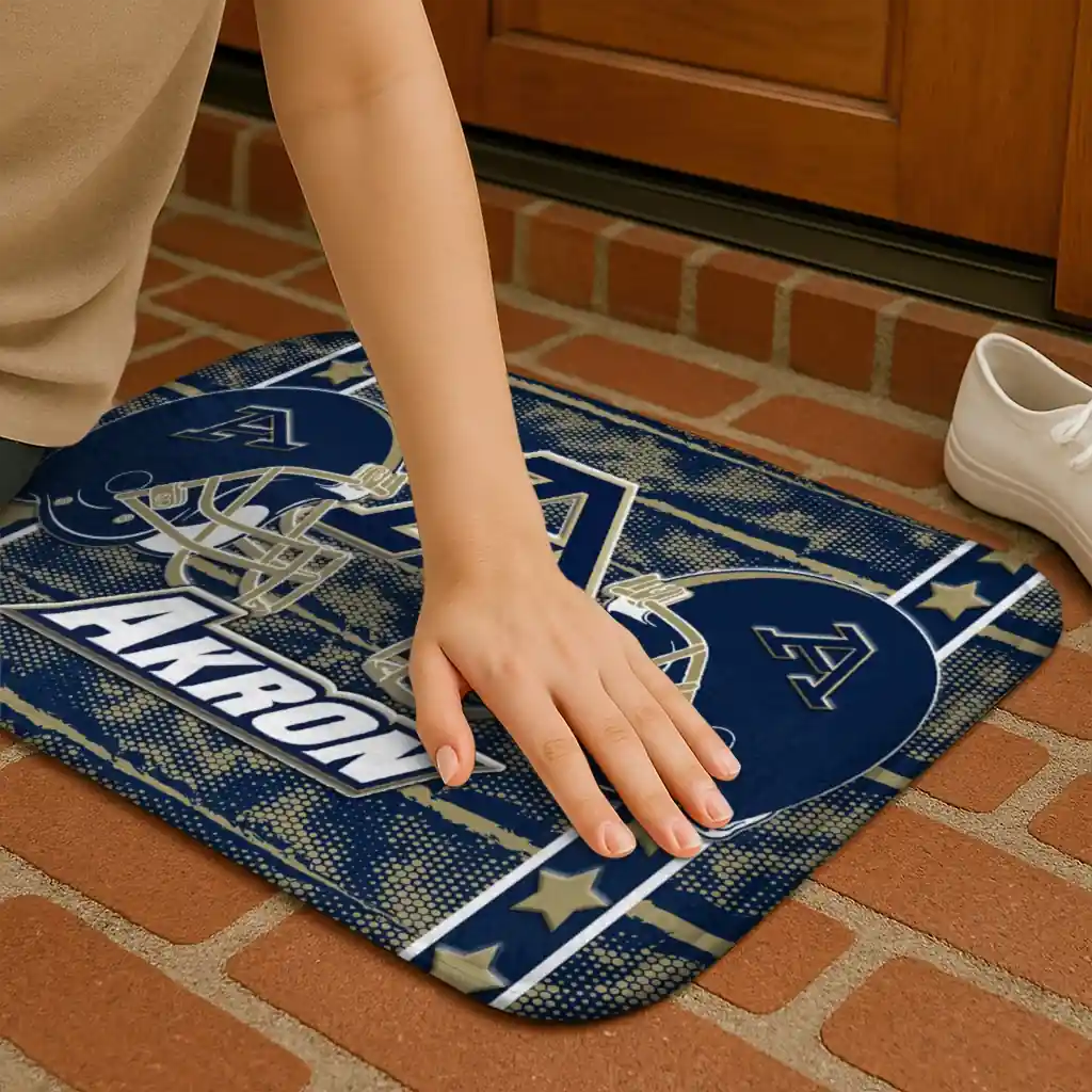 akron-zips-helmet-illustration-blue-doormat-premium-grade.webp