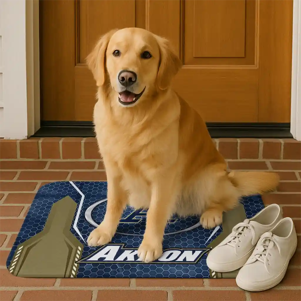 akron-zips-hexagon-oval-blue-doormat-high-quality.webp