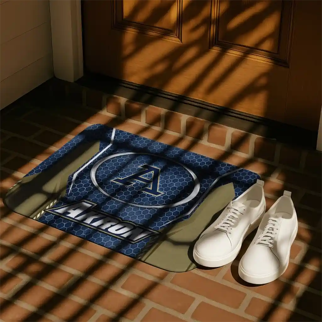 akron-zips-hexagon-oval-blue-doormat-trendy.webp