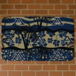 Akron Zips Palm Silhouette Blue Black Doormat