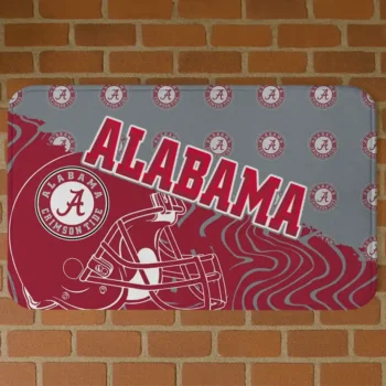 Alabama Crimson Tide Football Pride Crimson Doormat