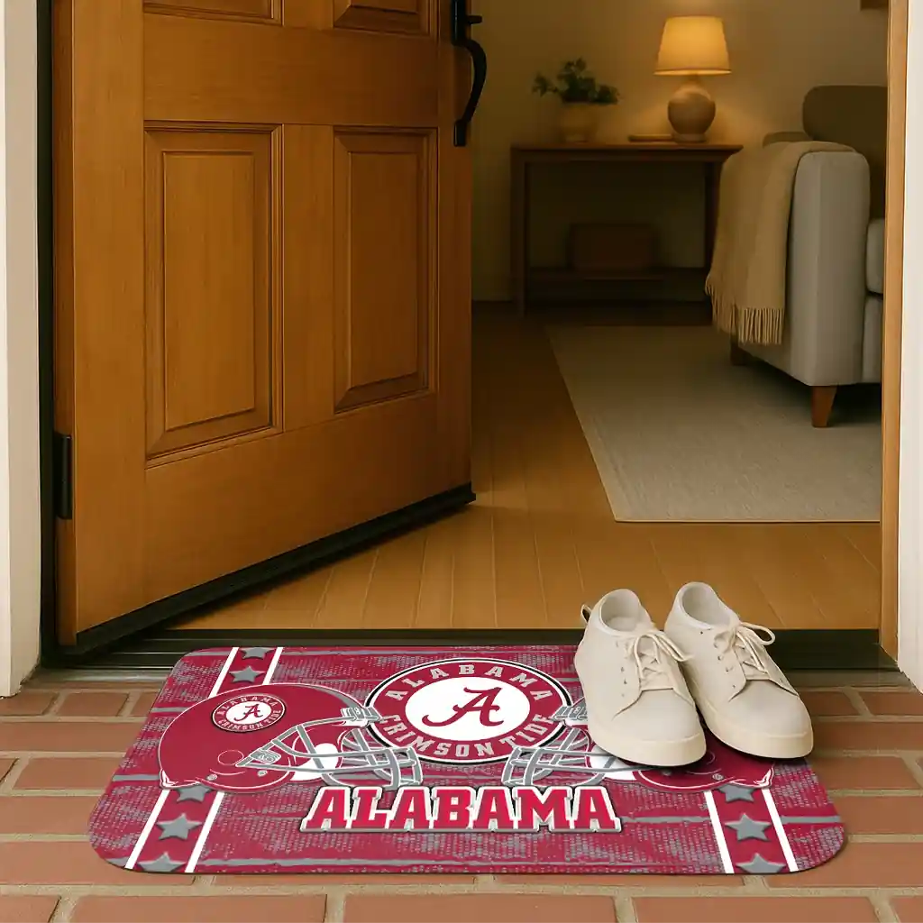 alabama-crimson-tide-helmet-illustration-crimson-doormat-fashion-forward.webp