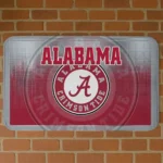 Alabama Crimson Tide Pixel Blur Crimson Doormat