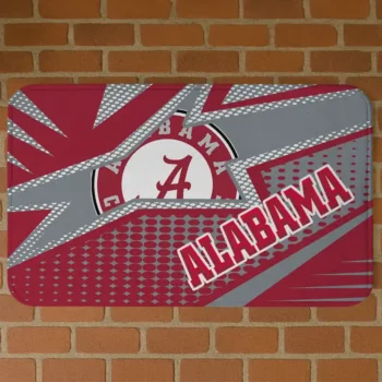 Alabama Crimson Tide Sharp Flash Crimson Doormat