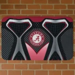 Alabama Crimson Tide Torso Pattern Grey Crocs Doormat