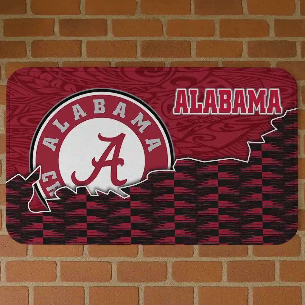 alabama-crimson-tide-tribal-detailing-crimson-black-doormat-best-selling.webp alabama crimson tide tribal detailing crimson black doormat best selling