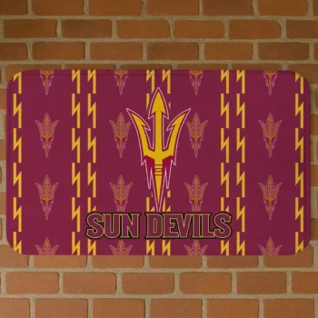 Arizona State Sun Devils Bolt Row Maroon Doormat