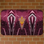 Arizona State Sun Devils Graphic Stripes Maroon Doormat