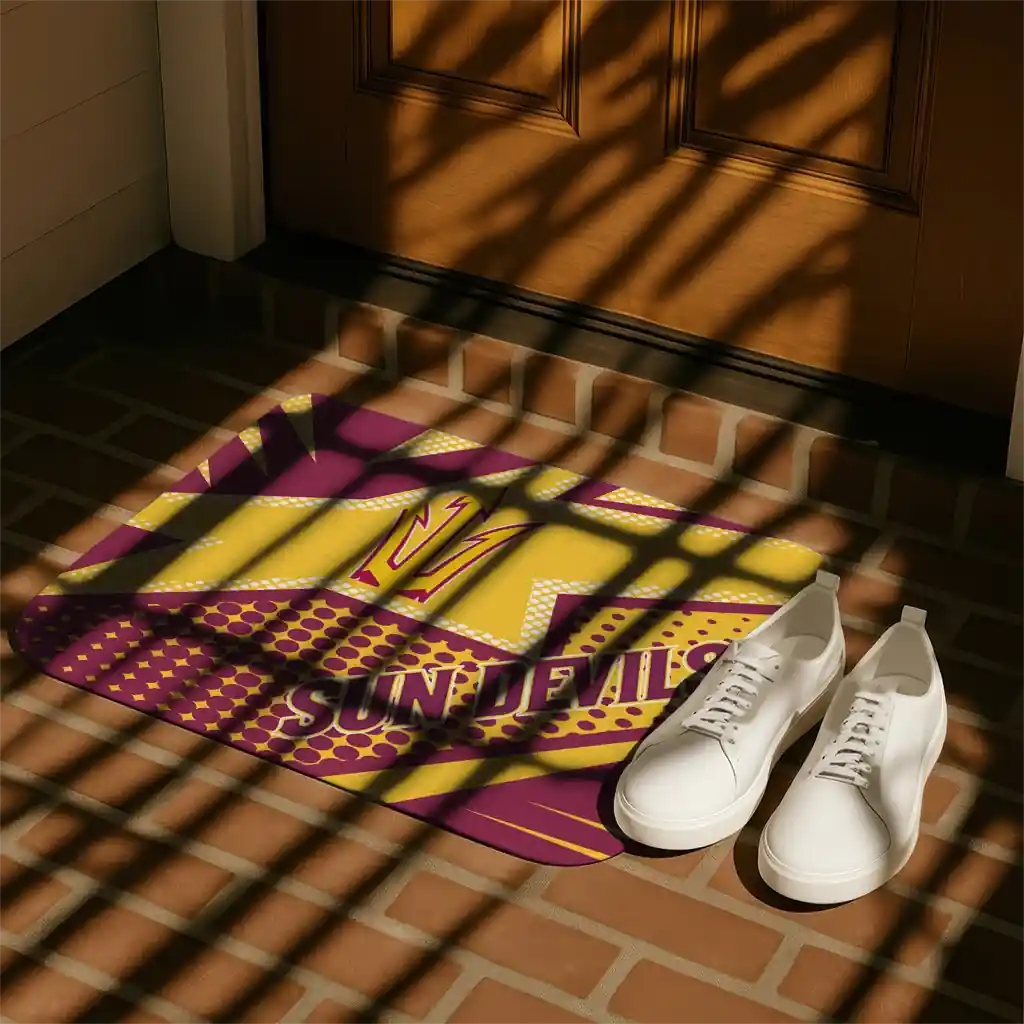 arizona-state-sun-devils-sharp-flash-maroon-doormat-trendy.webp