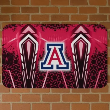 Arizona Wildcats Graphic Stripes Red Doormat