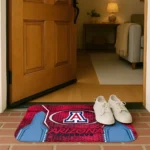 arizona-wildcats-hexagon-oval-red-doormat-best-selling.webp