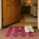 arkansas-razorbacks-bolt-row-red-doormat-best-selling.webp