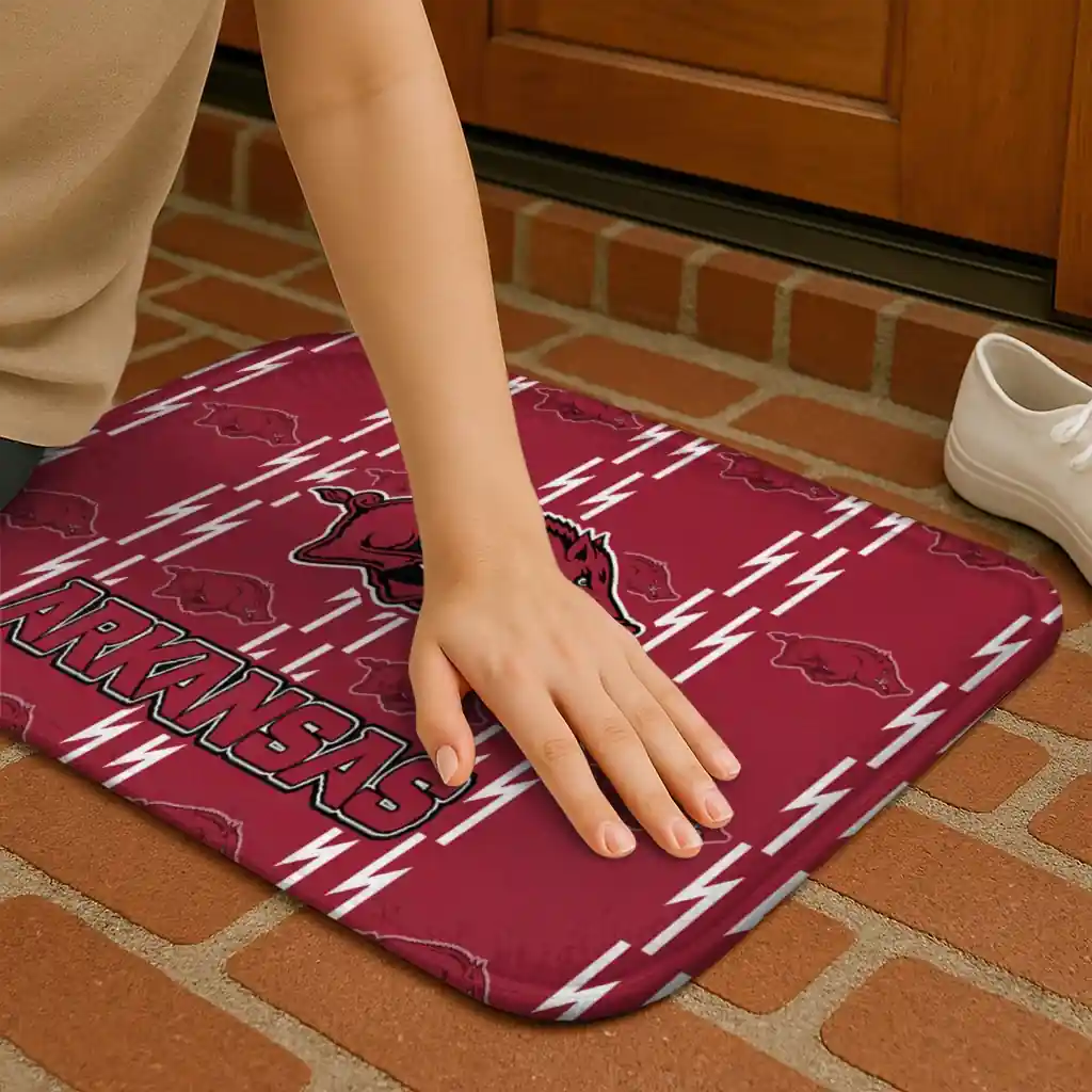 arkansas-razorbacks-bolt-row-red-doormat-premium-grade.webp