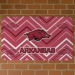 arkansas-razorbacks-chevron-geometrics-red-doormat-best-selling.webp