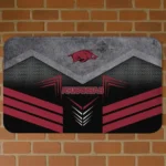 arkansas-razorbacks-chevron-points-red-black-doormat-best-selling.webp