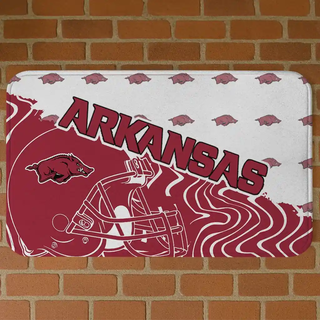 arkansas-razorbacks-football-pride-red-doormat-best-selling.webp arkansas razorbacks football pride red doormat best selling
