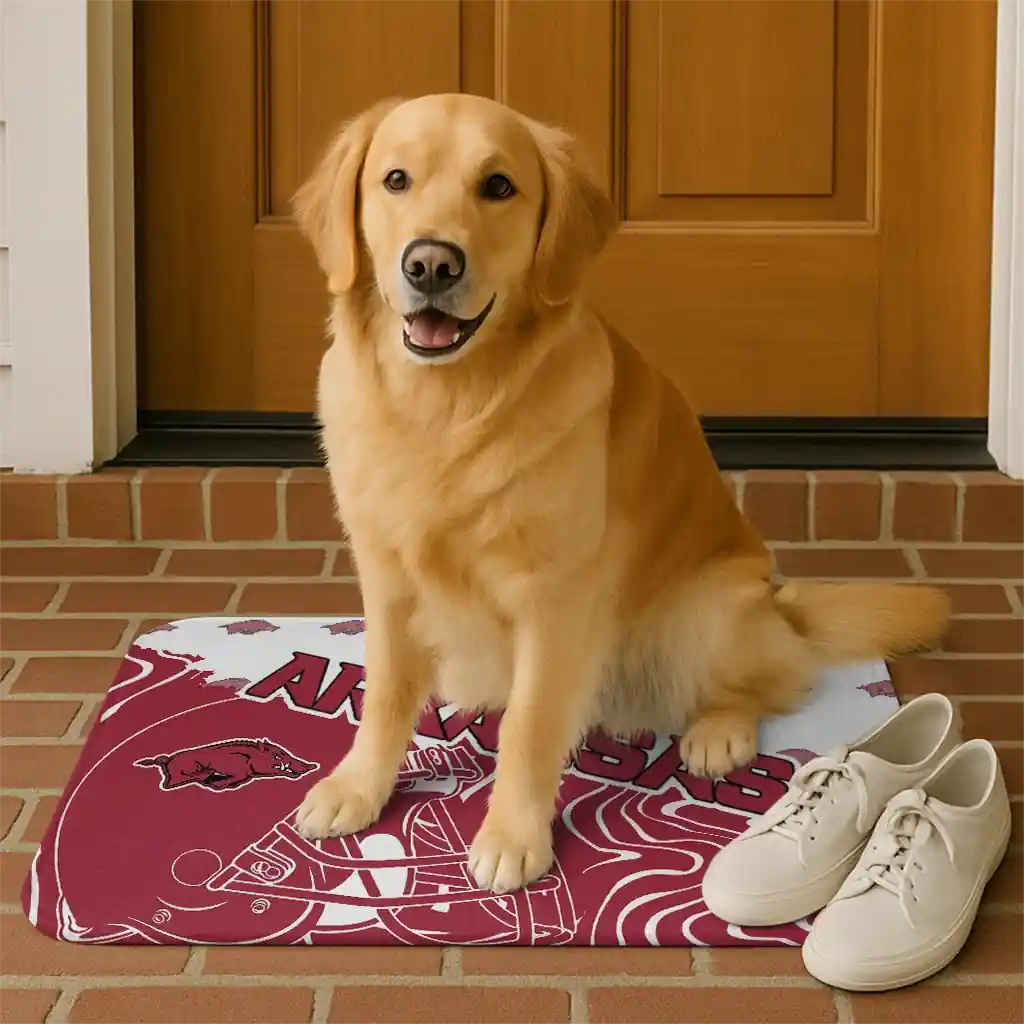 arkansas-razorbacks-football-pride-red-doormat-high-quality.webp