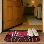 arkansas-razorbacks-graphic-stripes-red-doormat-best-selling.webp