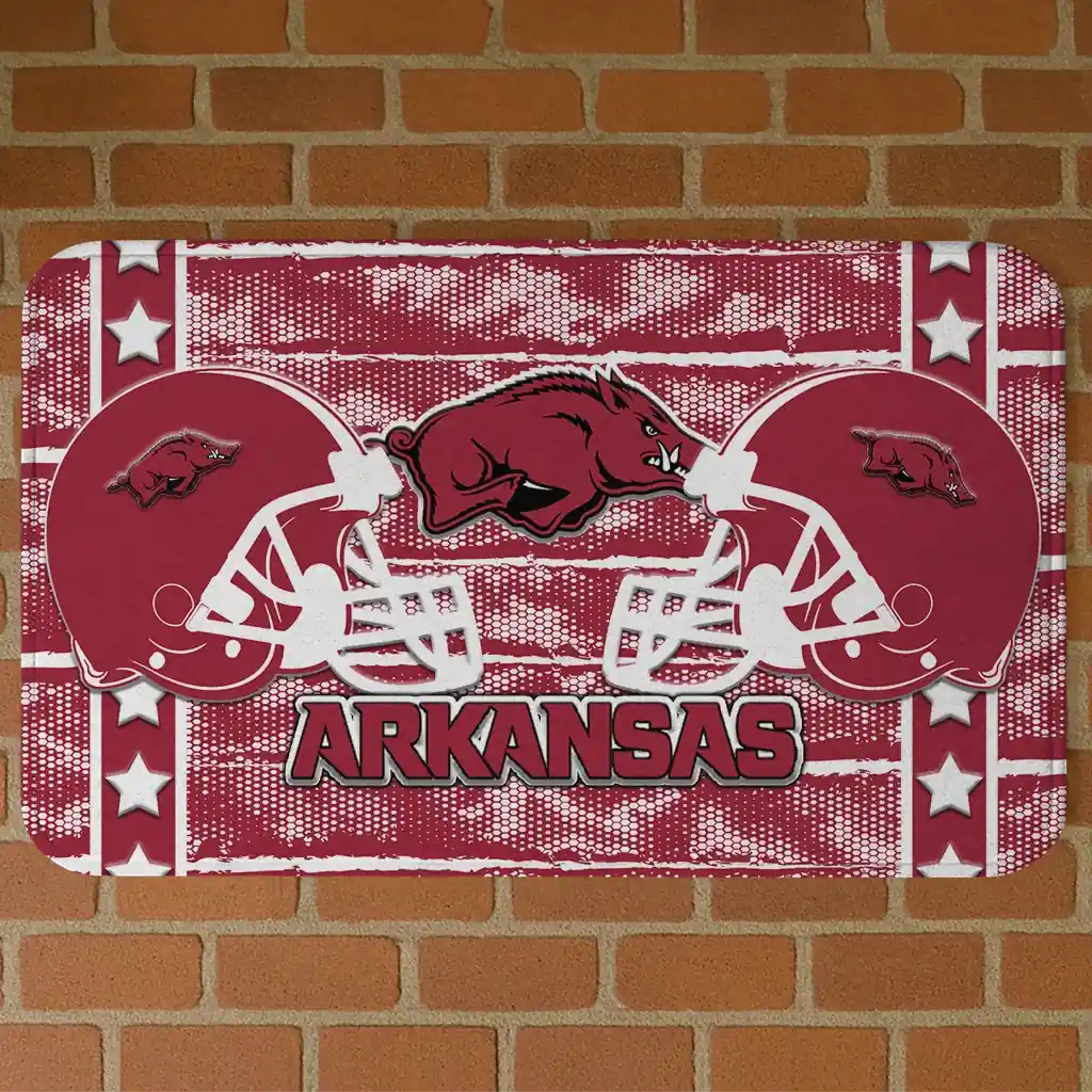 arkansas-razorbacks-helmet-illustration-red-doormat-best-selling.webp arkansas razorbacks helmet illustration red doormat best selling