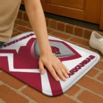 arkansas-razorbacks-ninja-mesh-red-doormat-best-selling.webp