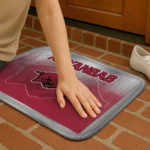 arkansas-razorbacks-pixel-blur-red-doormat-best-selling.webp