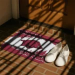 arkansas-razorbacks-plate-rip-red-doormat-best-selling.webp