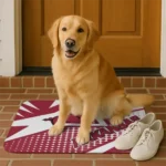 arkansas-razorbacks-sharp-flash-red-doormat-best-selling.webp