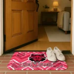 arkansas-state-red-wolves-chevron-geometrics-scarlet-doormat-best-selling.webp