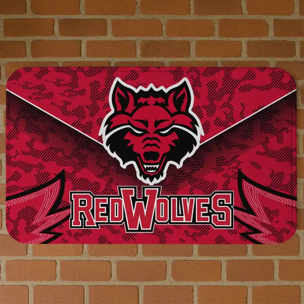 arkansas-state-red-wolves-layered-lines-scarlet-doormat-best-selling.webp arkansas state red wolves layered lines scarlet doormat best selling