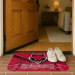 arkansas-state-red-wolves-layered-lines-scarlet-doormat-best-selling.webp