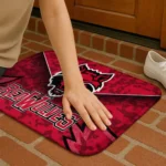 arkansas-state-red-wolves-layered-lines-scarlet-doormat-best-selling.webp