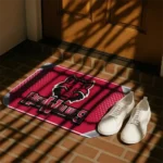 arkansas-state-red-wolves-silver-halftone-scarlet-doormat-best-selling.webp
