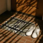 army-black-knights-chevron-geometrics-gold-doormat-best-selling.webp